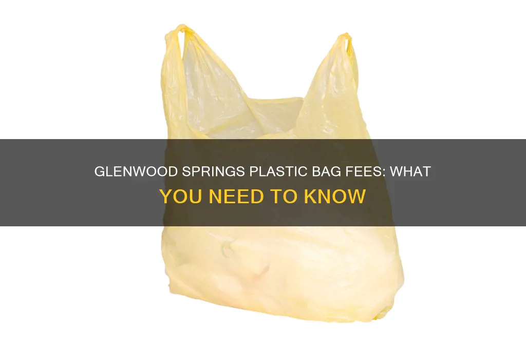 does glenwood springs charge for plastic bags