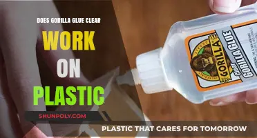 Does Gorilla Glue Clear Bond Plastic Effectively? A Comprehensive Guide