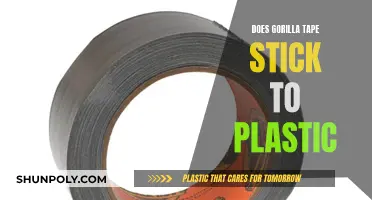 Gorilla Tape: Sticking to Plastic Surfaces