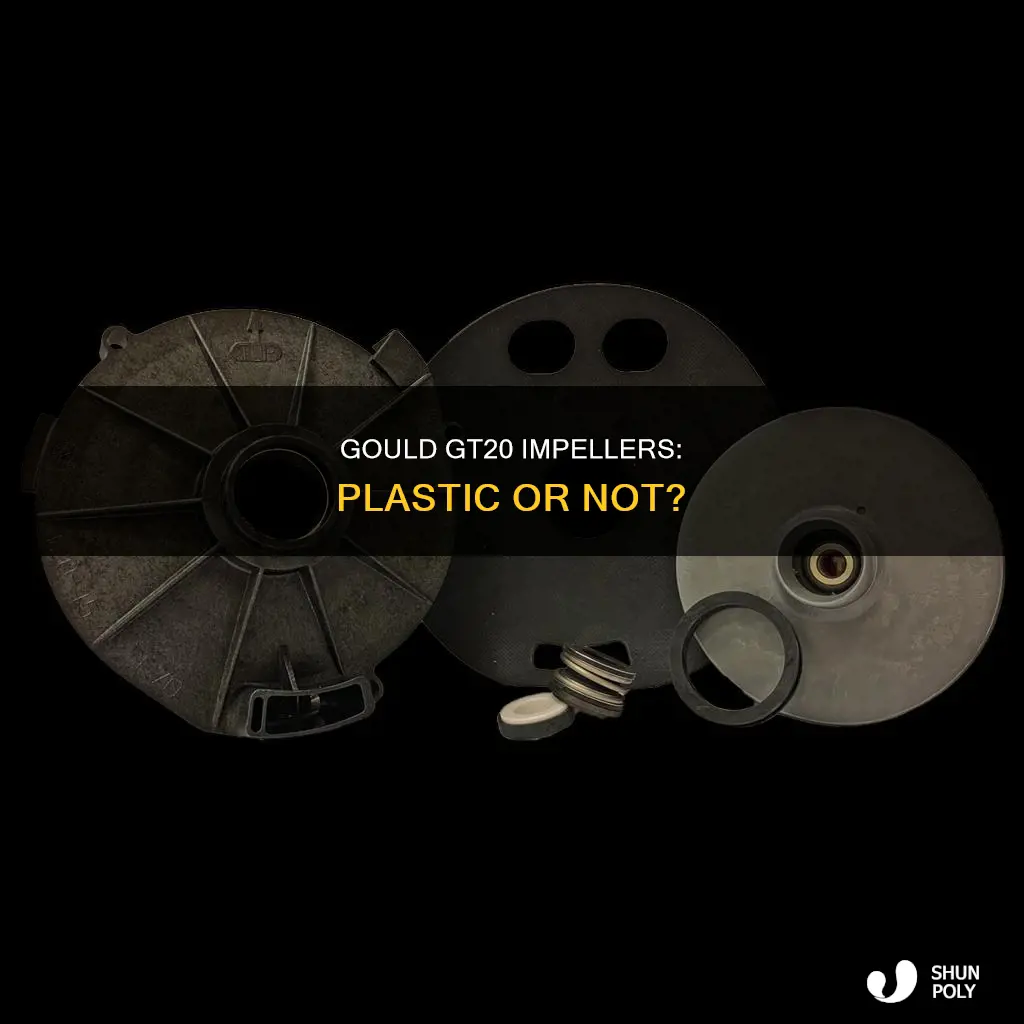 does gould gt20 have plastic impellers