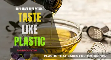 Grape Seed Extract: Plastic Taste or Placebo Effect?