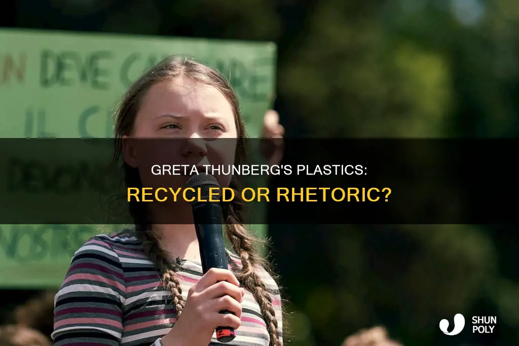does greta thunberg recycle plastics