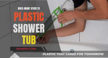 How to Grout a Plastic Shower Tub?