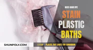 Hair Dye and Plastic Baths: Staining or Safe?