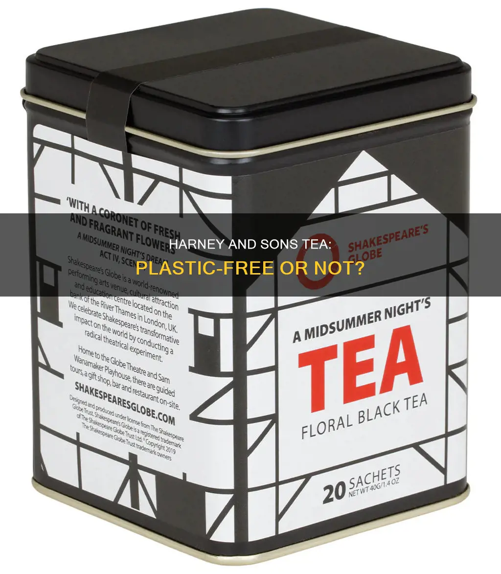 does harney and sons tea have plastic