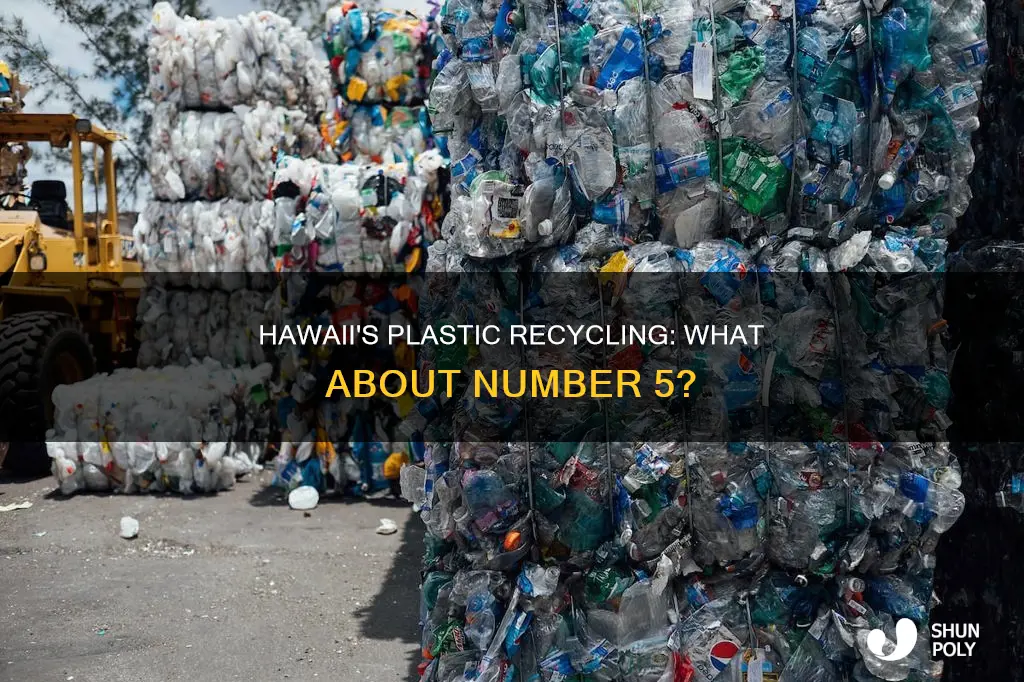 does hawaii recycle number 5 plastic