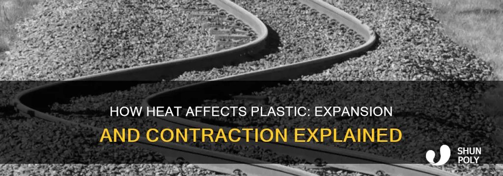 does heat expand or contract plastic