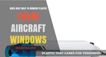 Heat's Role in Removing Plastic from Aircraft Windows: Fact or Fiction?