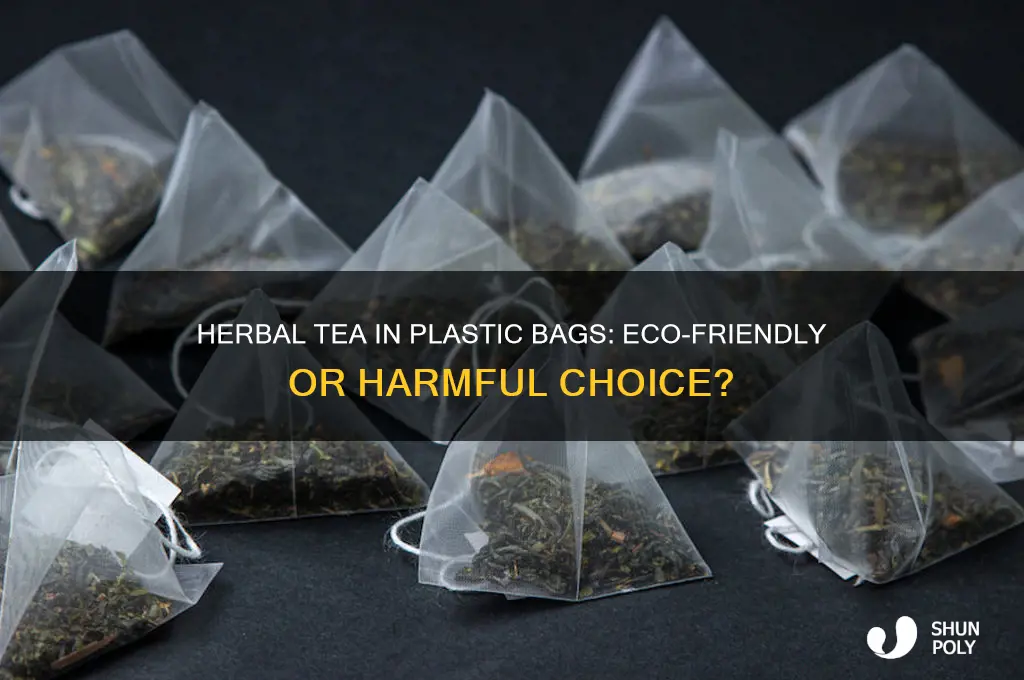 does herbal tea come in plastic tea bags