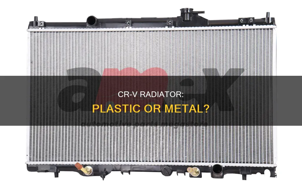 does honda crv have a plastic radiator