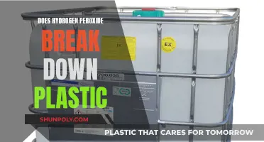 How Hydrogen Peroxide Interacts With Plastic