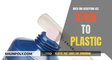 IBD Sculpting Gel: Sticks to Plastic?