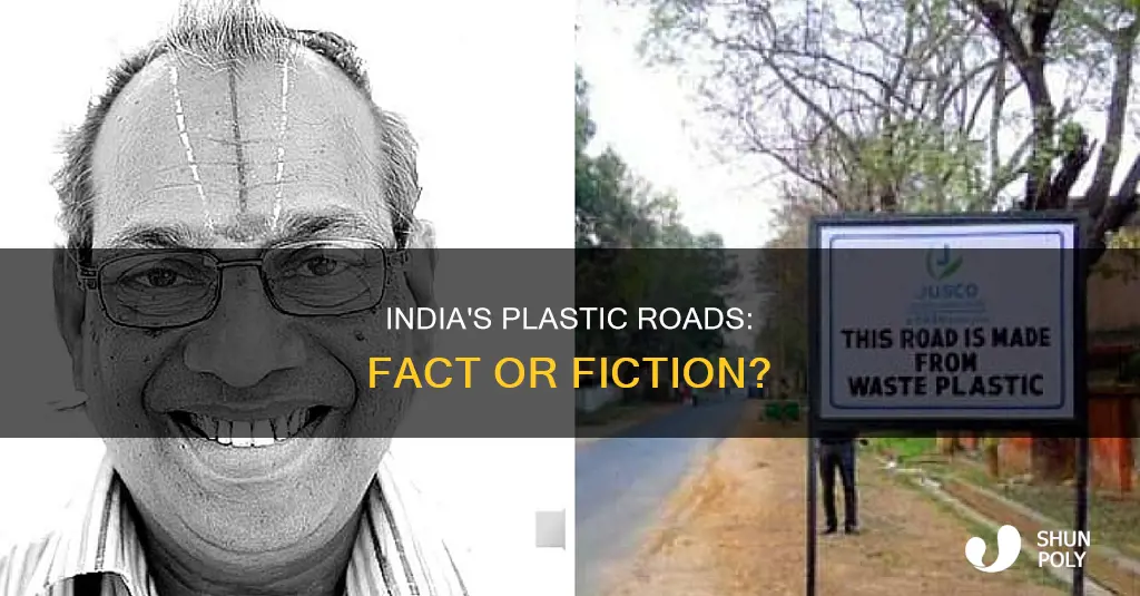 does india really build roads out of recycled plastic
