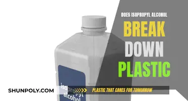 Isopropyl Alcohol: Plastic's Worst Enemy?