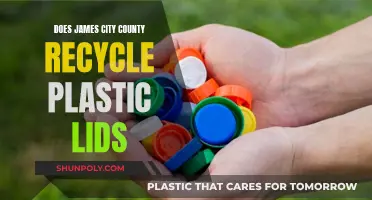 Recycling in James City County: Plastic Lids Included?