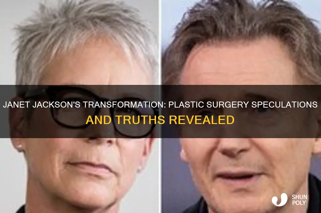 does janet jackson have plastic surgery