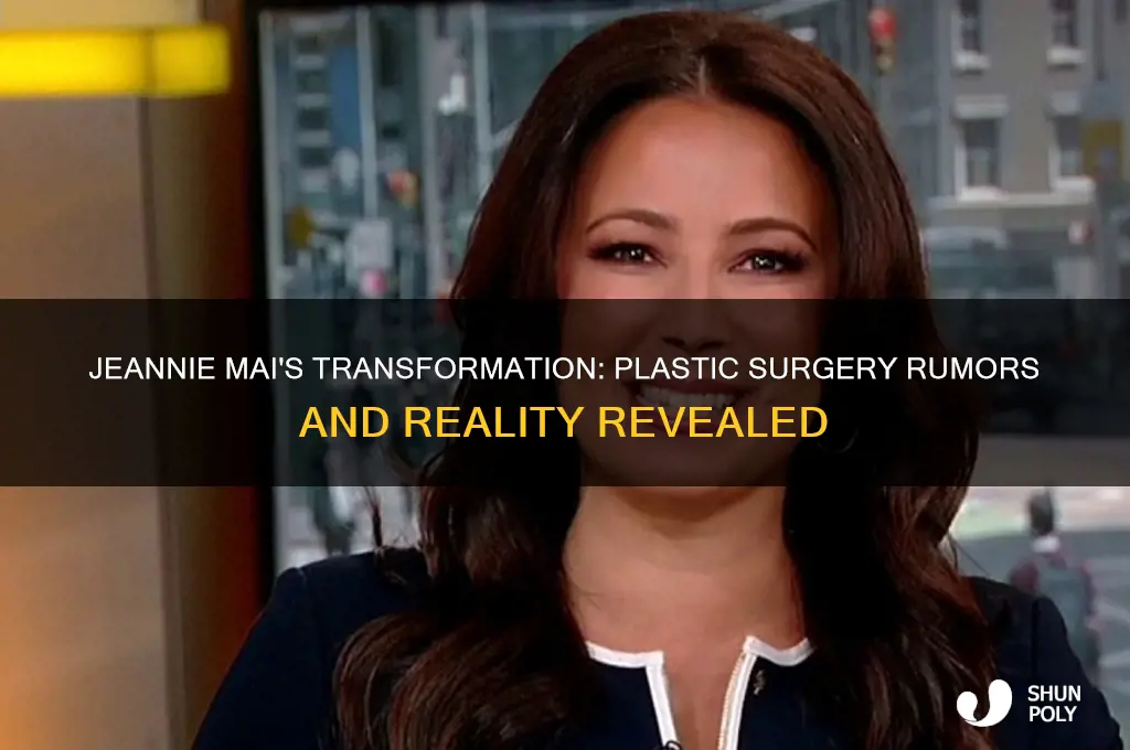 does jeannie mai have plastic surgery