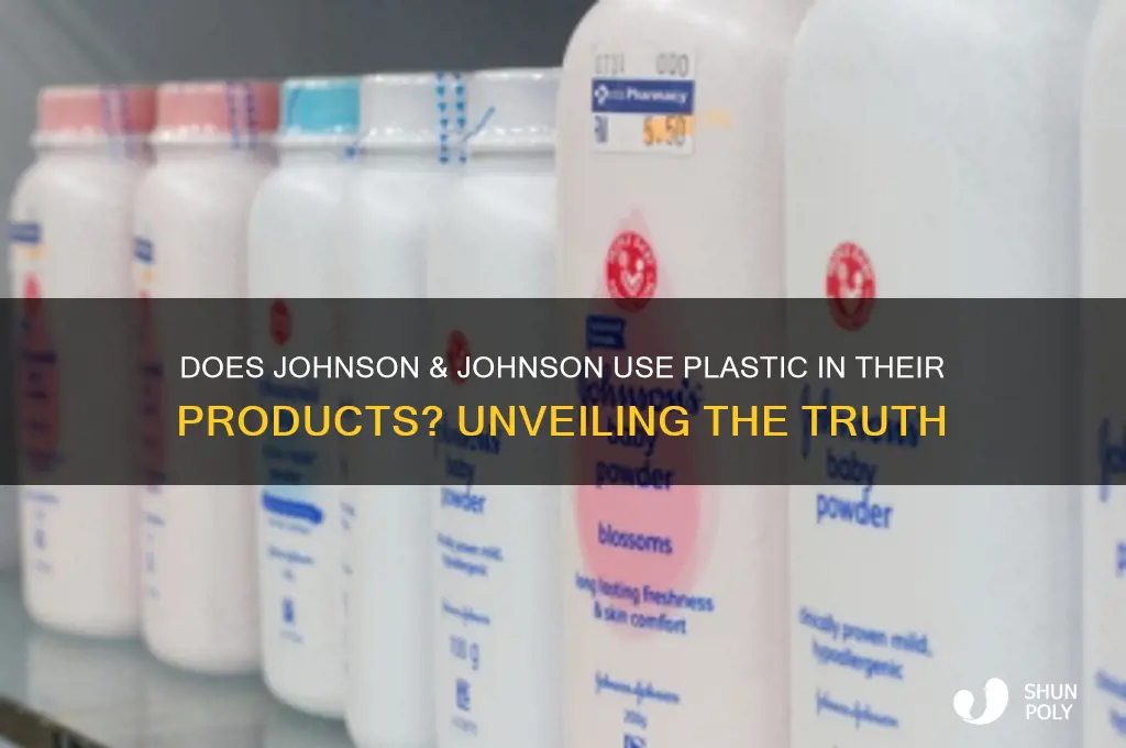 does johnson and johnson make plastic
