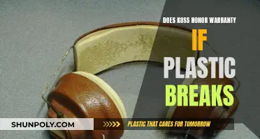 Koss Warranty: Plastic Breaks, Now What?