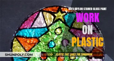 Krylon Stained Glass Paint: Can It Be Used on Plastic?