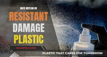 Krylon UV Resistant Spray: Safe for Plastic?