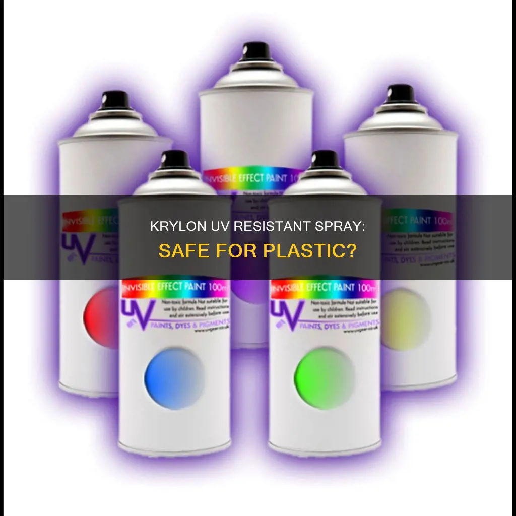 does krylon uv resistant damage plastic