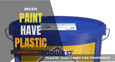 How Latex Paint is Made: Plastic's Involvement
