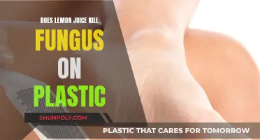 Lemon Juice: A Natural Fungus Killer on Plastic?