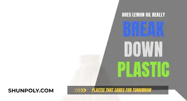 Lemon Oil: Plastic's Worst Enemy?