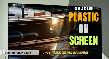 LG B7 OLED TV: Plastic Screen Protection?