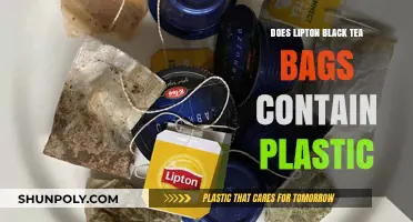 Lipton Black Tea Bags: Plastic Content Concerns Explained