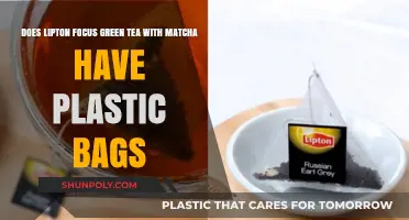 Lipton Focus Green Tea with Matcha: Plastic Bags or Eco-Friendly?