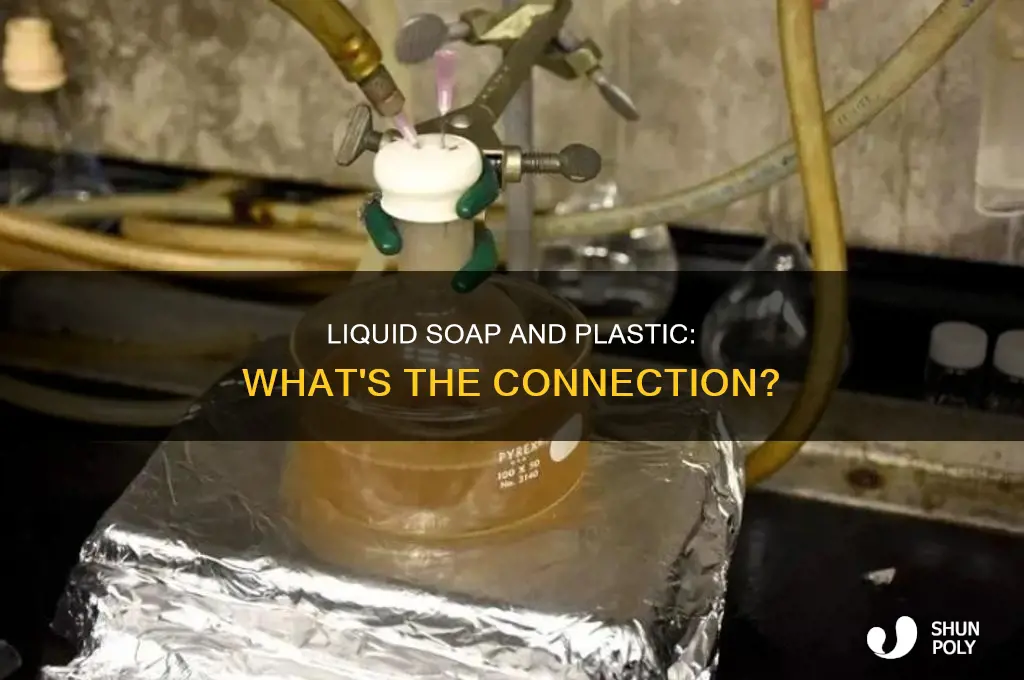 does liquid soap contain plastic