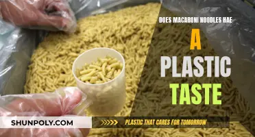 Macaroni Noodles: Plastic Taste or Not?