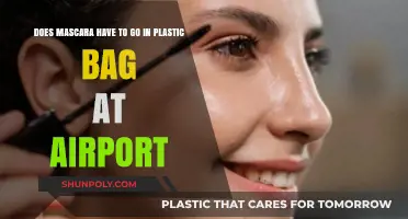 Mascara at Airport Security: Plastic Bag Required or Not?