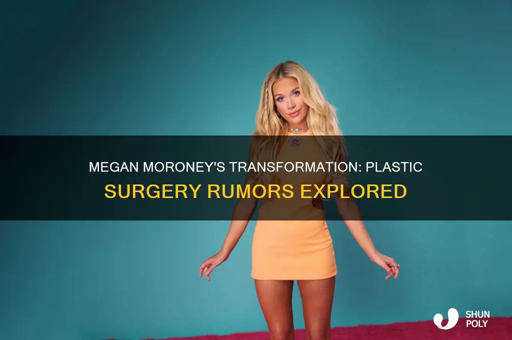 does megan moroney have plastic surgery