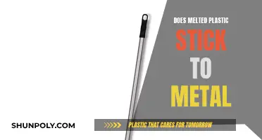 How to Stick Melted Plastic to Metal