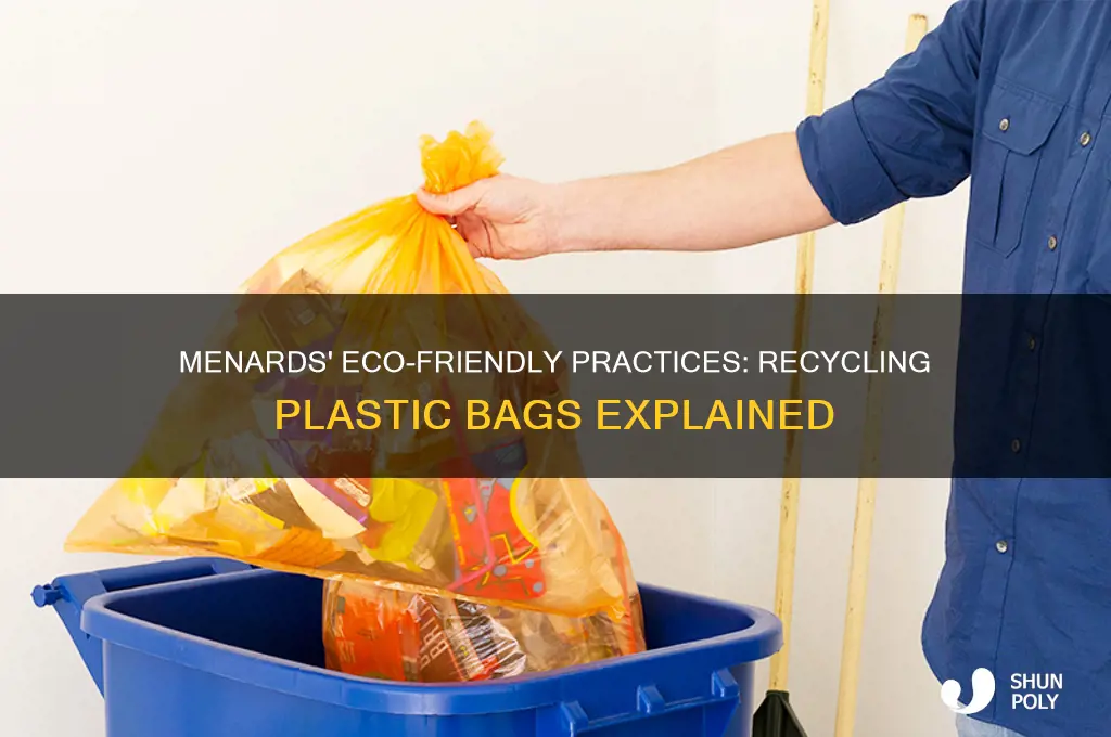 does menards recycle plastic bags