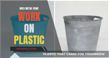 Can You Use Metal Paint on Plastic?