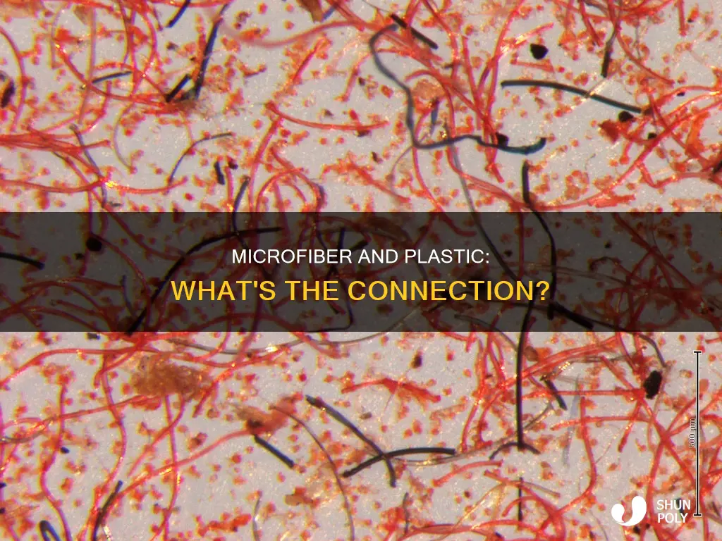 does microfiber have plastic in it