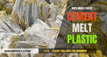 How Model Cement Can Melt Plastic