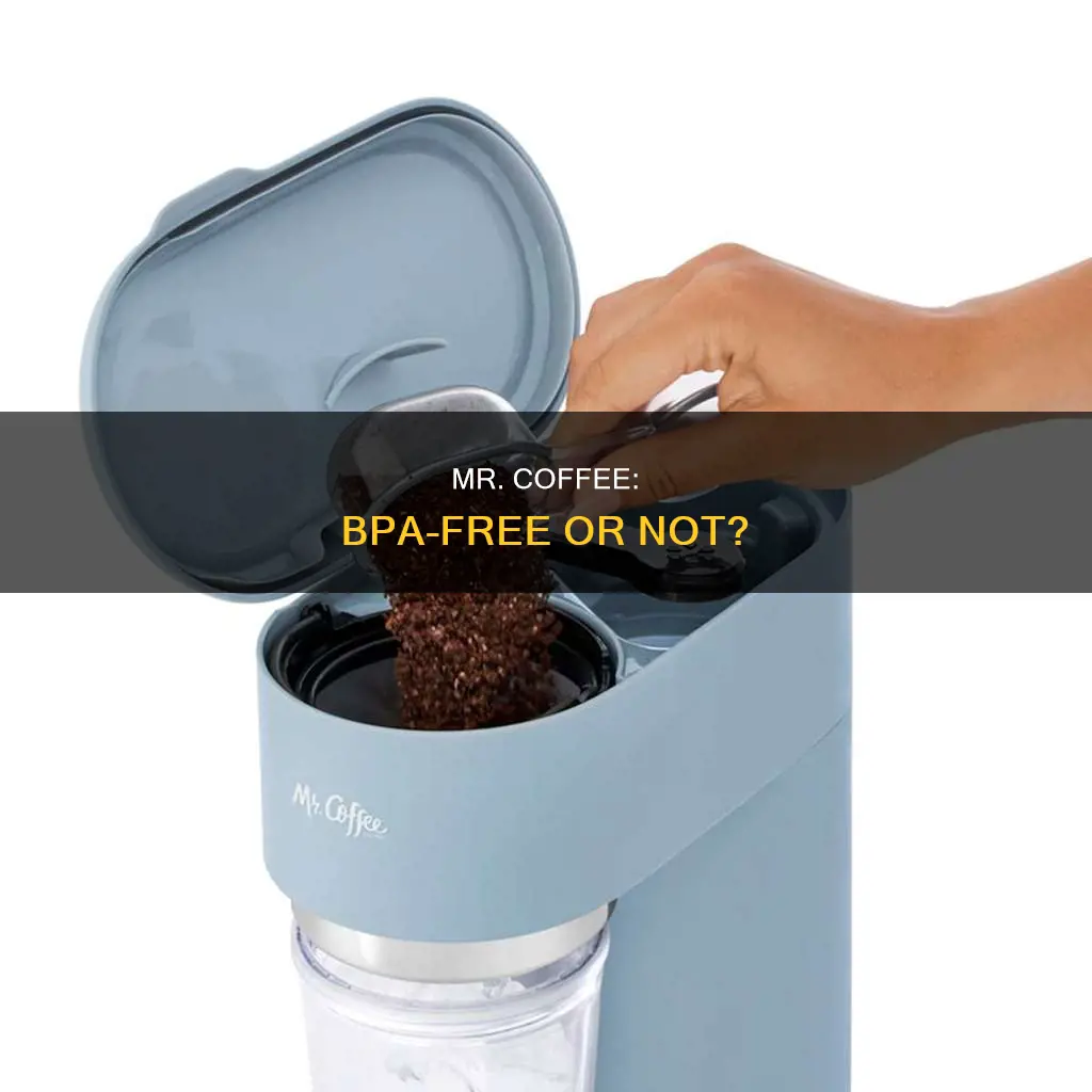 does mr coffee have bpa plastic