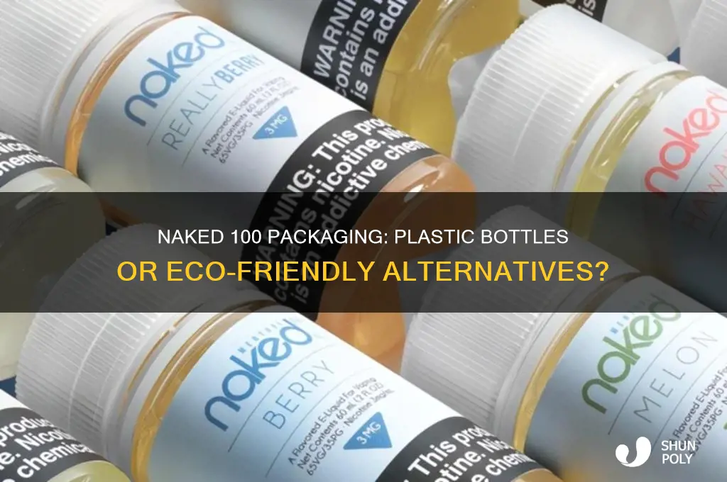 does naked 100 sell plastic bottles