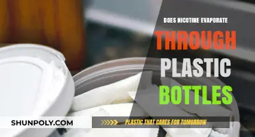 Nicotine Evaporation: Does It Penetrate Plastic Bottles Over Time?