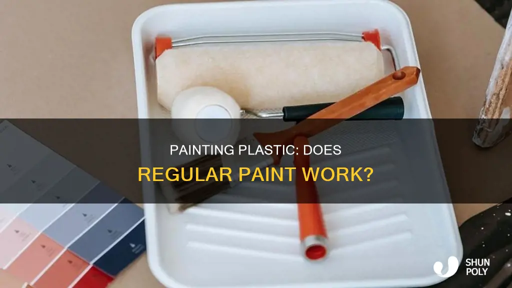 does normal paint work on plastic