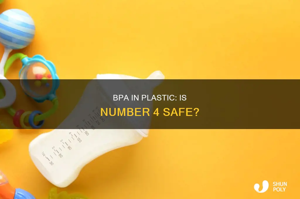 does number 4 plastic contain bpa