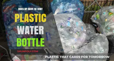 Does New York Charge 10 Cents for Plastic Water Bottles?