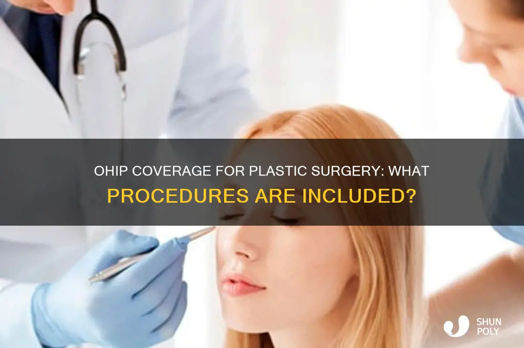 does ohip cover any plastic surgery