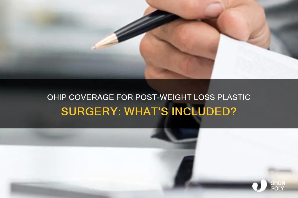 does ohip cover plastic surgery after weight loss