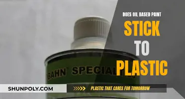 How to Stick Oil-Based Paint on Plastic